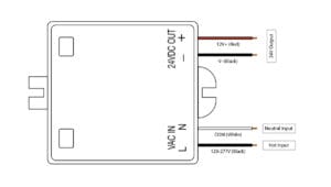 24VDC Power Supply no relay