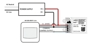 Wired Corner Mount PIR Sensor