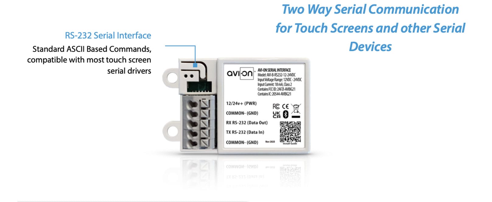 RS-232 Serial Interface