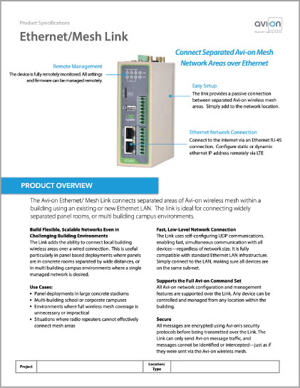 Avi-on Direct Connect Sensors